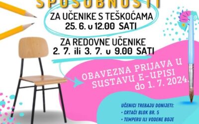 PROVJERA LIKOVNE SPOSOBOSTI – ZA UČENIKE S TEŠKOĆAMA