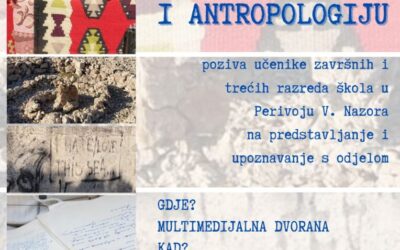 ODJEL ZA ETNOLOGIJU I ANTROPOLOGIJU SVEUČILIŠTA U ZADRU PREDSTAVLJA SVOJ STUDIJSKI PROGRAM