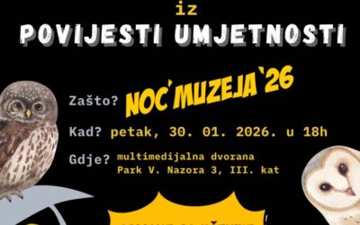 NOĆNI KVIZ IZ POVIJESTI UMJETNOSTI!