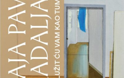 Poziv na otvorenje izložbe Maje Pavin Radaljac, srijeda, 1. 4. 2026. u 19 h