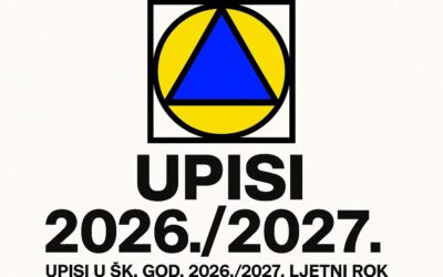 Kalendar važan za upise u 1.razred 2026./2027.– LJETNI ROK